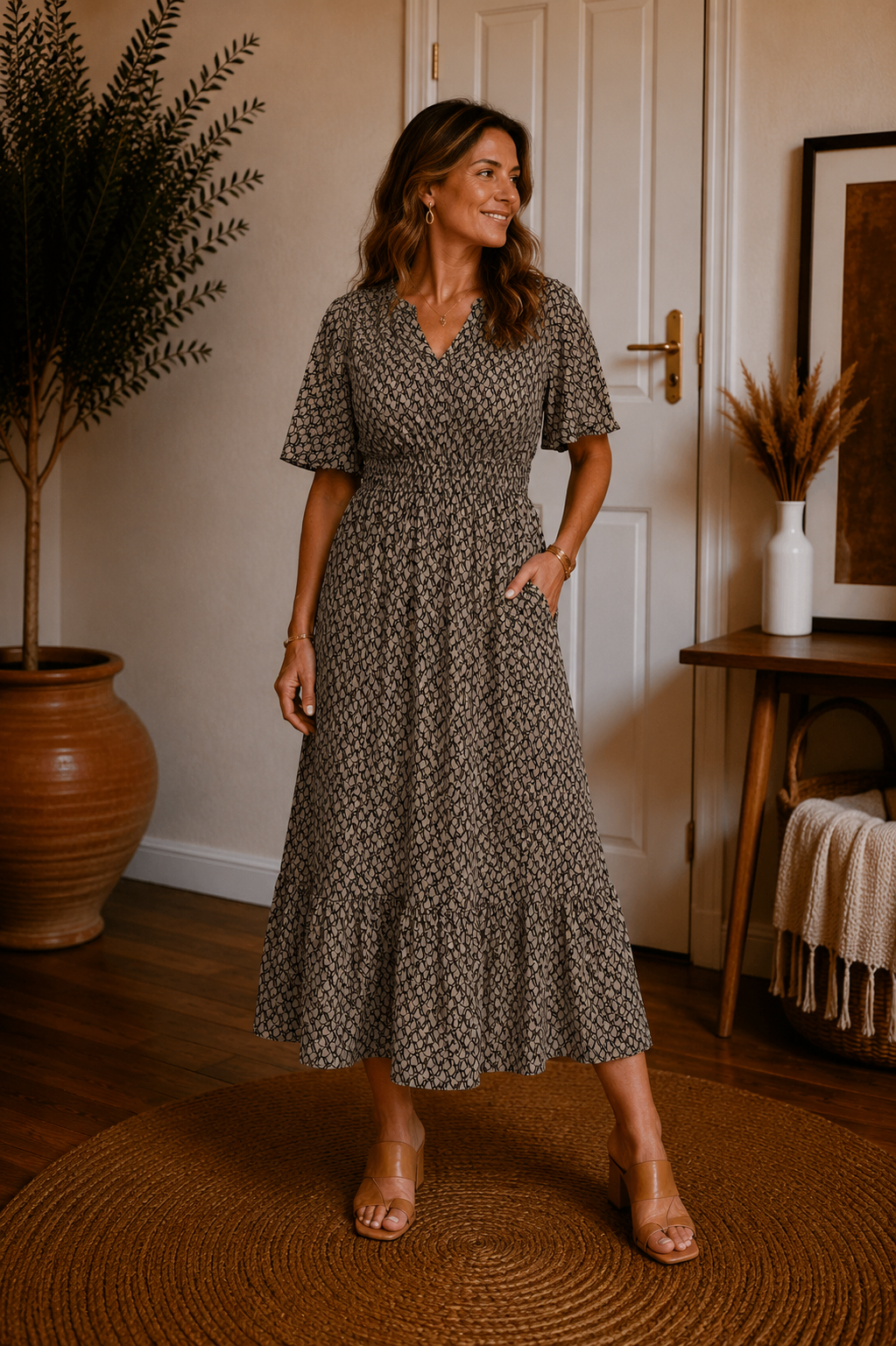 The Ella Printed Dress