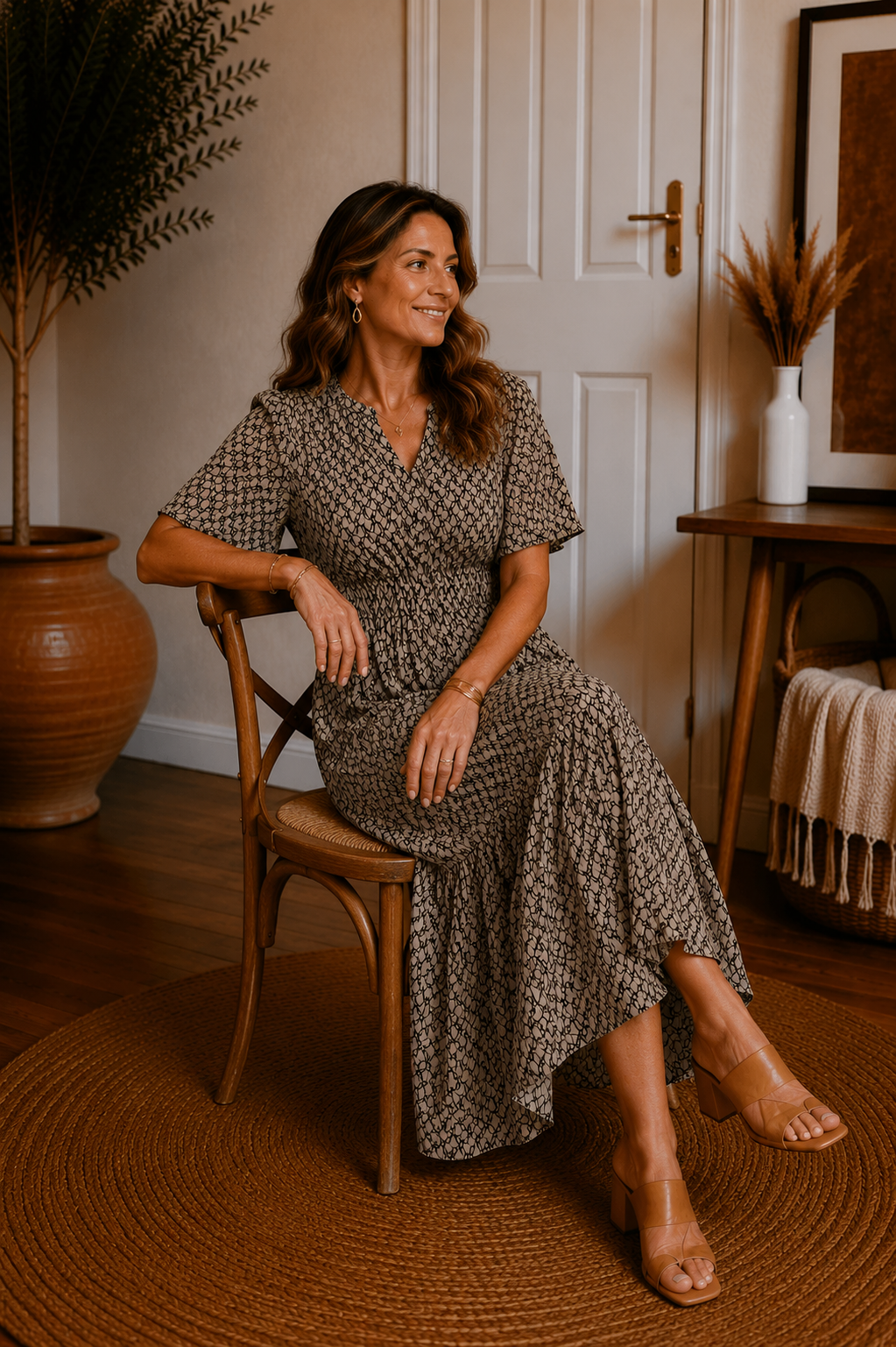 The Ella Printed Dress