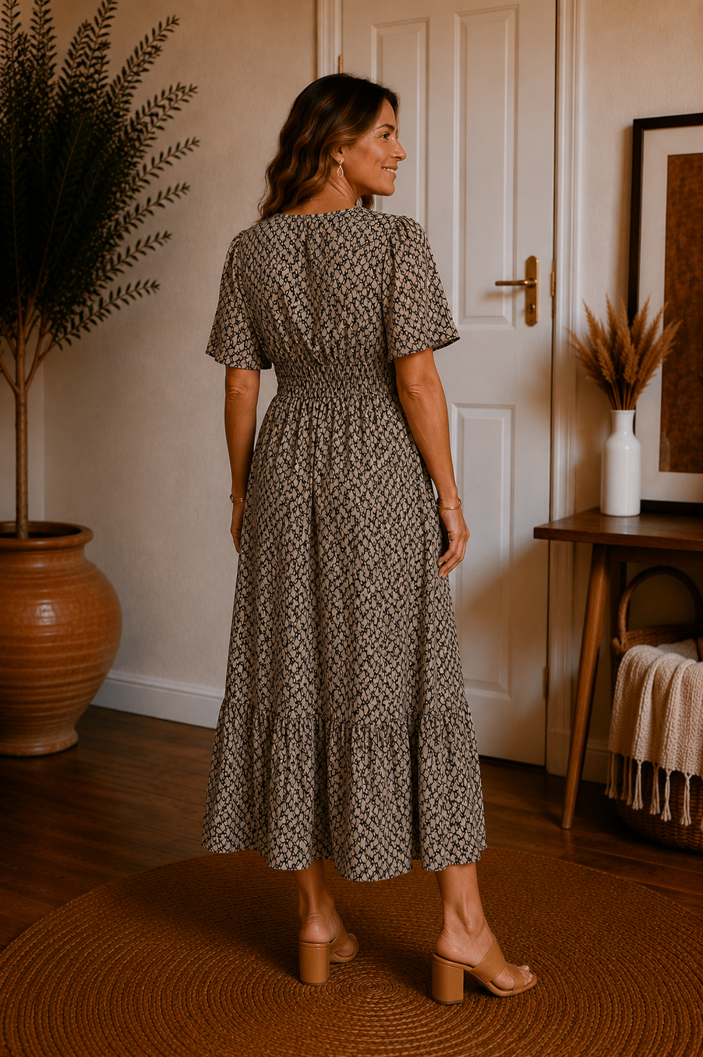 The Ella Printed Dress