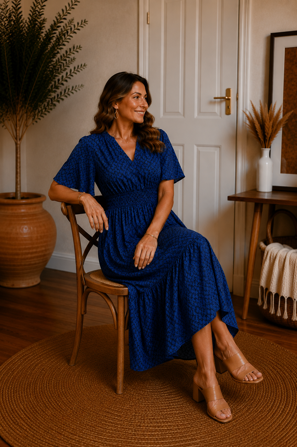 The Ella Printed Dress