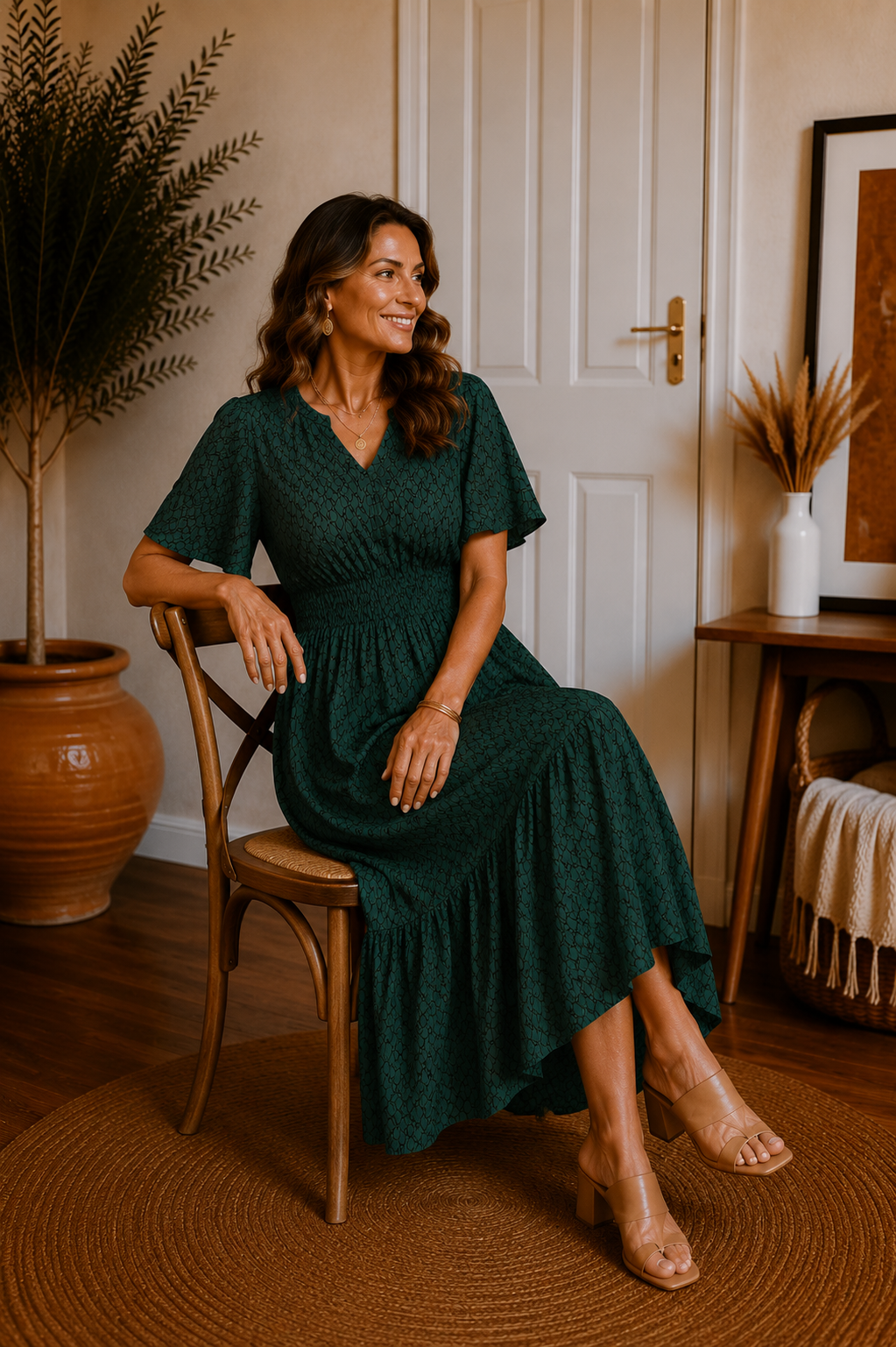The Ella Printed Dress