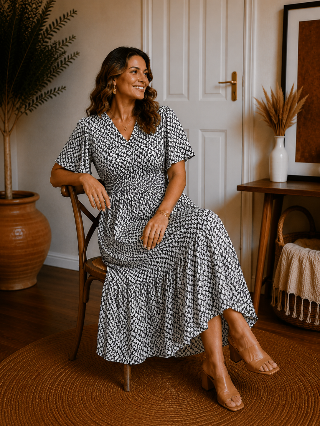 The Ella Printed Dress