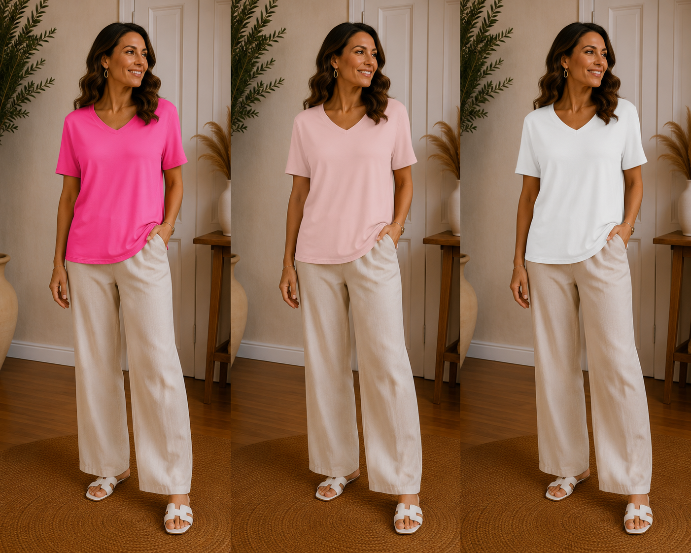Loose Fit Tee (Pack of 3)