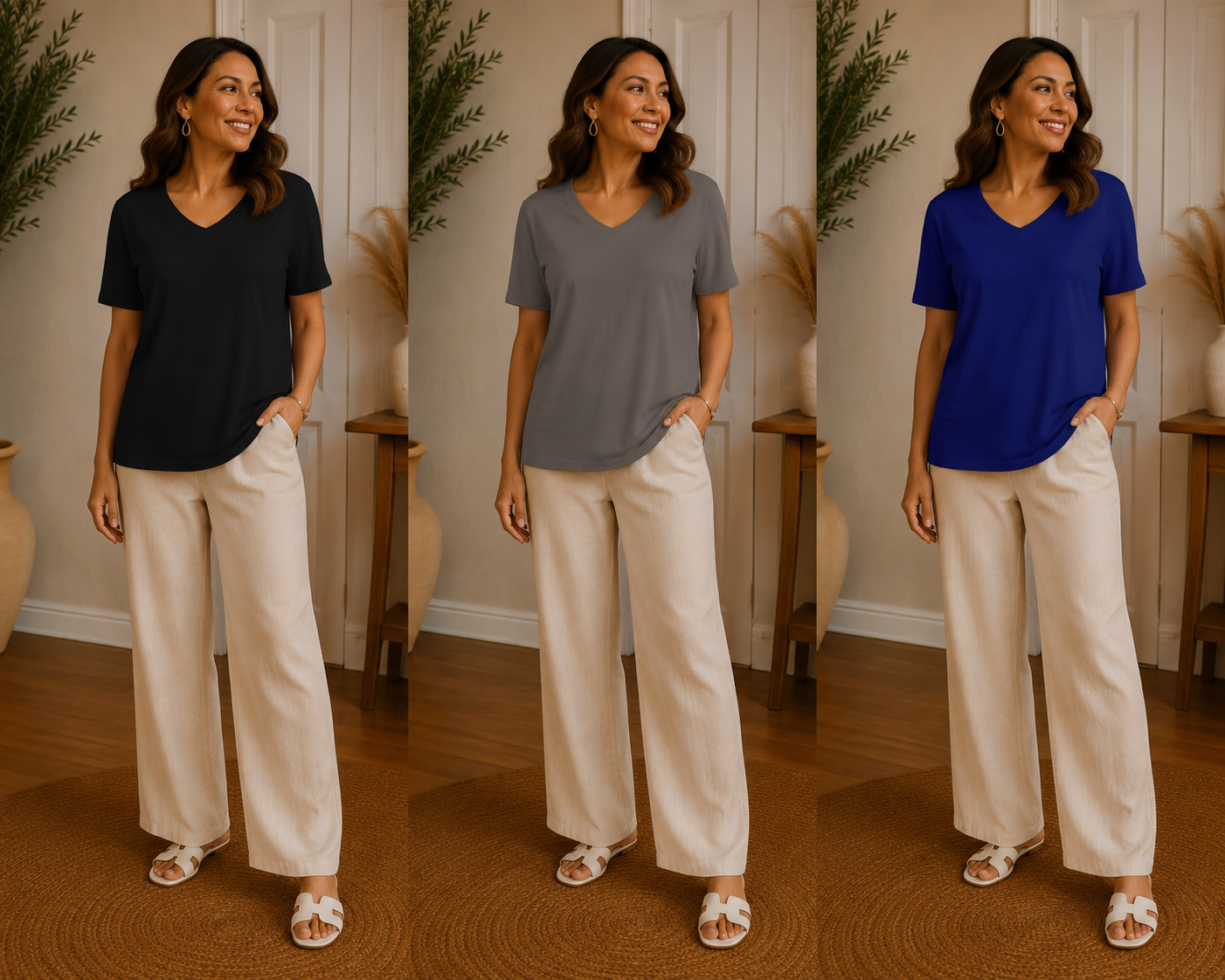 Loose Fit Tee (Pack of 3)