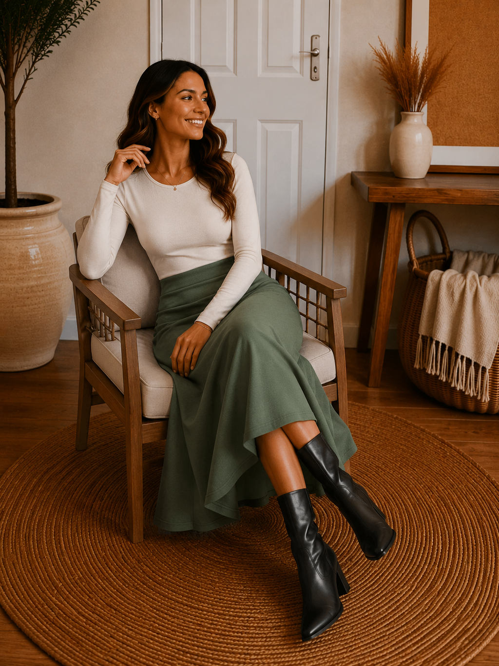 Mermaid Maxi Skirt
