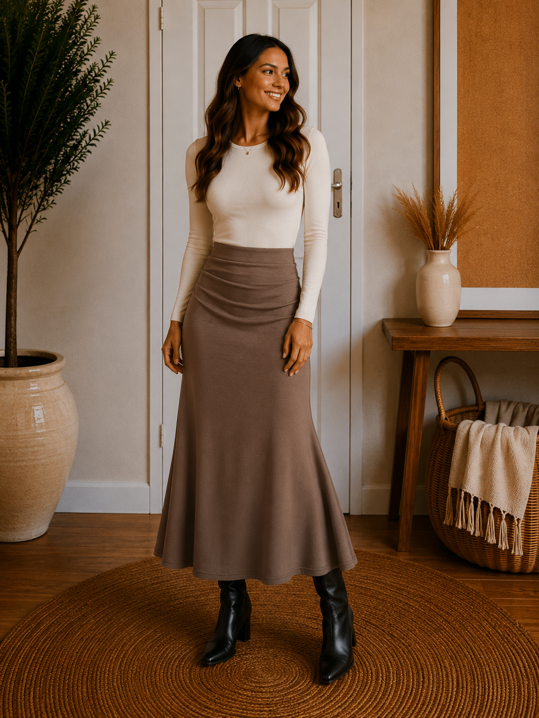 Mermaid Maxi Skirt