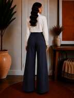 Warm High Rise Straight Leg Pants