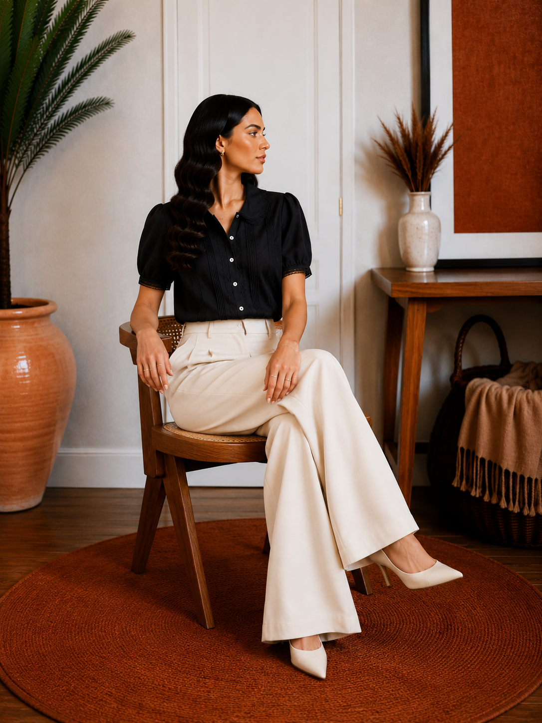 Chelsea Cotton Blouse