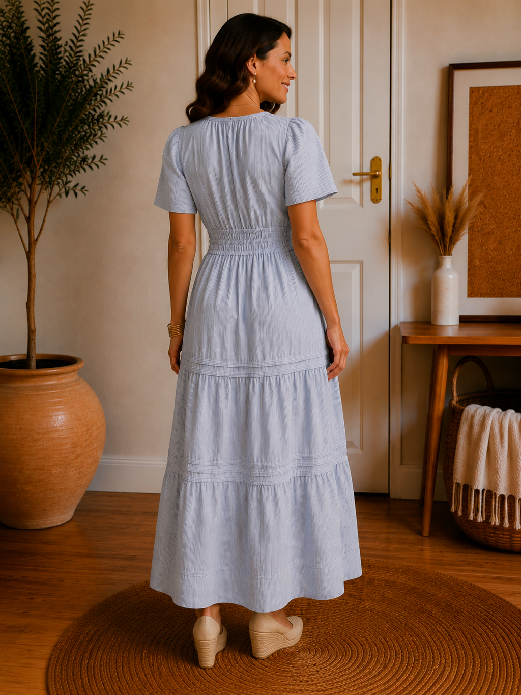 The Linen Maxi Dress