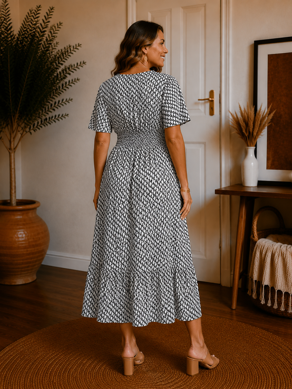 The Ella Printed Dress